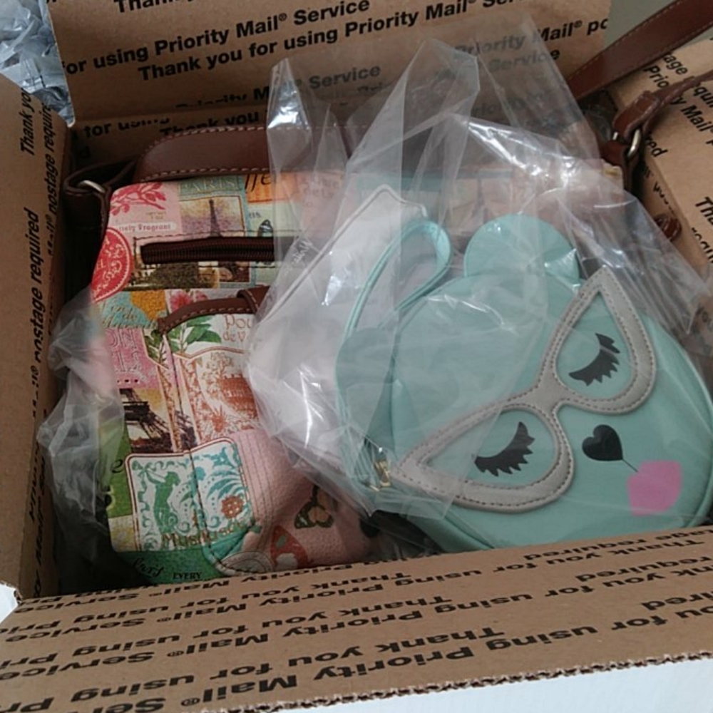 CLOSEOUT Box 5 purses! Wristlets Fossil, Betsey